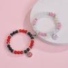 Pulseira com Pingente de Aranha Mais Vendida Transfronteiriça Pulseira de Cristal de Opala Natural Pulseira Magnética para Casal