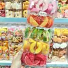 Pinza para el pelo de rodaja de fruta 3D Divertida de Moda Pinza para el pelo Creativa de Naranja y Melocotón Amarillo para Niña