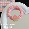 Nueva Diadema Elástica para Cabello del Intestino Delgado Dulce Estuche Pequeño de Cuero Queso Queso Cuerda para el Cabello del Intestino Lazo Accesorios para el Cabello Venta al por Mayor