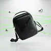 Bolso bandolera de cuero para hombre, bolso de hombro de negocios, bolsa simple para portátil de uso diario, bolso vintage para hombre, mochila ligera