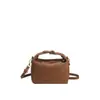 Bolsa de Moda Vintage 2025 Nova Elegante Simples de Ombro com Acabamento Fosco e uma Vibração Única, Bolsa de Mão e Bolsa Transversal para Mulheres