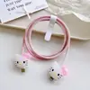 Cubierta Protectora para Cable de Datos para Cargador Apple de 20W, Dibujos Animados, a Prueba de Roturas para Cable de Carga de Teléfono Móvil