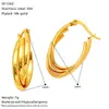 Brincos de Titânio com Banho de Ouro de Alta Qualidade Normcore Transfronteiriços Europeus e Americanos para Mulheres Estilo Ins Luxo Acessível Versáteis Prontos para Venda
