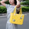 Bolsas de Mujer Más Vendidas en Europa y América, Bolsas de Playa Eva, Accesorios DIY, Bolsos de Mano, Bolsas Coreanas de Nicho para Exteriores con Agujeros