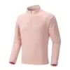 Moletom Masculino de Manga Longa com Zíper e Gola Alta Meia, Camiseta Esportiva de Secagem Rápida para Corrida ao Ar Livre com Meio Zíper, Outono 2026