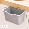 Lixeira de Parede para Cozinha tamanho pequeno Lixeira Doméstica Montada na Porta de Armário Lixeira de Plástico para Papel de Desperdício de Banheiro