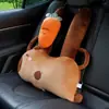 Capibara de Peluche para Coche de Larga Distancia Cojín para Coche Adorable Almohada para Dormir Trasera de Coche