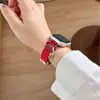 Colgante de Oso Estilo Fino Manzana Magnético Correa de Nylon para Reloj Adecuado para Apple Watch Iwatch Generación 12 11/10 Ultra