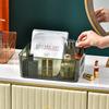 Caixa de Armazenamento de Cosméticos de Mesa de Luxo Leve Acrílico Penteadeira Máscara Cuidados com a Pele Diversos Cesta de Armazenamento para Lanches de Mesa de Centro