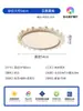 Mumingju Luxo Leve Elegante Cristal Natural Lustre para Sala de Estar 6 Novas Peças Criativas Circulares de Ferro Luz Principal para Sala de Jantar e Quarto