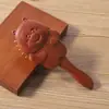 Pente com Almofada de Ar Esculpido Desenho Animado de Sândalo Pente Massageador Dragagem de Meridianos do Couro Cabeludo Pente Massageador com Air Bag Pente Doméstico Natural de Sândalo