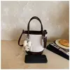 Bolso Cubo de Moda Popular de Este Año para Mujer, Nuevo Bolso Cruzado Elegante de Moda 2025, Bolso de Mano Pequeño para Salir
