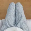 Pantalones de Pijama de Algodón Nube para Mujer de Verano, Delgados, Talla Grande 100 kg, Holgados Casuales, Pantalones de Pierna Ancha de Cintura Alta Relajados para Caminar