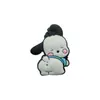 Pochacco Pacha Perro Charms para Zapatos Lindos Dibujos Animados Zuecos Hebilla de Zapato Accesorios Pvc Caucho Suave Decoraciones para Zapatos