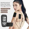 Novo Massagem Terapia Massajador Multifuncional Microcorrente Exercício Muscular Drenagem de Meridianos Massajador Portátil Mini