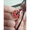 Colgante de Hebilla Ping An Heredado Anillo Antiguo Esmerilado Oro de Arena de Vietnam Colgante de Disco para Hombres y Mujeres Tono Vibrante Mano Rápida en Vivo