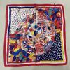 Pañuelo Cuadrado Pequeño de Alta Gama, Pañuelo Paisley para Mujer, Stock Listo Transfronterizo Coreano, Pañuelo Cuadrado con Estampado de Leopardo de Imitación al por Mayor