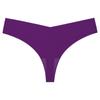 Sem costura europeia e americana Plus Size uma peça pura de algodão virilha respirável cueca esportes femininos Yoga T-pants sexy em forma de T cueca