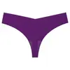 Ropa interior de mujer sexy de una pieza, tanga T, transpirable en la entrepierna, algodón puro sin costuras, sensación nude de seda helada, cintura baja, europea y americana, talla grande