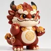 Figurinha de Dragão Bebê Aromatizador de Ar para Carro Ornamento, Mascote Zodiacal de Fragrância para Carro, Boneca Zodiacal Fofa