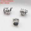 Anillo de plata esterlina S925 de nube auspiciosa Carácter Xi calabaza Carácter fu Accesorios de serpiente retro envejecido DIY hecho a mano material de abalorios