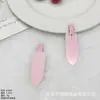 Acessórios de cola creme cor de doce material diy feito à mão clipe lateral clipe de lâmina plana 7cm clipe de cabelo liso sem costura