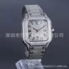 Relojes Europeos y Americanos de Moda Transfronterizos para Hombres y Mujeres con Circonita, Relojes de Cuarzo, Relojes de Lujo de Nicho de Gama Alta con Diamantes Completos