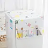Bolsa colgante para almacenamiento de refrigerador, funda antipolvo para una puerta, doble puerta, bolsa de almacenamiento de tela, funda para toalla, para el hogar