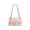 Bolsa Clássica Xiangjia Cf25.5 de Pele de Cabra Acolchoada com Corrente, Bolsa de Ombro Único Transversal de Alto Padrão, Versátil para o Dia a Dia sob o Braço