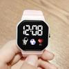 Tecnologia Sense Watch Mulheres ins de alto valor Student Party Simples Moda Nicho Futebol Unicórnio impermeável relógio eletrônico