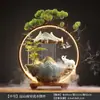Água Corrente Gera Riqueza Ornamento para Sala de Estar Cerâmica Água Circulante Feng Shui Escritório Armário de Vinho Entrada Presentes de Inauguração