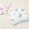 Touca Trançada de Algodão Macio Dulai Baby para Outono, Touca à Prova de Vento para Recém-nascidos, Chapéu de Outono e Inverno para Meninos e Meninas, Touca para Moleira