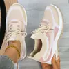 Zapatos Cruzados de Primavera y Otoño Nuevos para Mujer Temu, Zapatos Deportivos, Zapatos de Malla Fly-Knit, Zapatos Casuales Ligeros de Boca Baja, Zapatos Individuales Versátiles Cómodos
