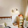 Nueva lámpara de pared estilo vintage, diseño retro francés, motivo floral, de alta gama y acogedora, adecuada para sala de estar, dormitorio, mesita de noche, pasillo y recibidor