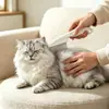 Peine para Eliminar Pulgas de Mascotas, Peine con Dientes de Acero Inoxidable