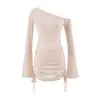 Vestido Largo con Cordón Isla del Deseo Puro Sorteo Verano 2026 Nuevo Chica Caliente Sexy Transparente Bodycon Corto