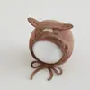 Gorro de bebé para otoño e invierno, lindo y súper adorable, para niños y niñas, adecuado para bebés pequeños, gorro de algodón, a prueba de viento, protección para las orejas, protección de la fontanela, gorro turbante