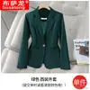 Novo Terno Profissional Feminino Bergamong Kingong de Manga Longa Roupas Formais Jaqueta Feminina Roupa de Trabalho 9680