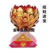 Productos Semielaborados, Piezas de Loto Terminadas, Lotos Coloridos Estampados en Oro, Suministros para Venta al por Mayor de Origami Hecho a Mano