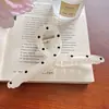 Grampo de cabelo grande elegante estilo coreano com bolinhas delicadas para coques na parte de trás da cabeça, acessório de cabelo elegante em forma de tubarão para meninas