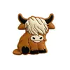 Fábrica em estoque contas de silicone Apple animal de desenho animado vaca contas soltas DIY manual caneta de contas contas de silicone atacado