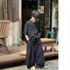 Conjunto de Camisa Ligera de Verano para Niños 2026 Nuevo Estilo para Niños Mayores, Elegante Casual Holgado Pantalón Largo Antimosquitos Conjunto de Dos Piezas