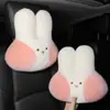 En stock Almohada Cervical para Reposacabezas de Coche de Dibujos Animados Conejo Travieso Almohada Cervical para Asiento de Coche Interior de Coche Lindo