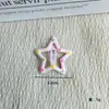 Pasador de Pelo Infantil Pentagrama de Dopamina Lindo Clip de Estrella Estilo Y2K Dulce Picante Pinza Lateral Pinza Rota Accesorios Dulces para el Cabello