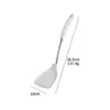 Juego de Utensilios de Cocina con Mango de Silicona Colador Espátula para Freír Cuchara para Sopa Espátula para Freír Utensilios de Cocina para el Hogar Espátula Cuchara para Cocinar Juego de 6 Piezas