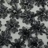 Arreglo Floral Hecho a Mano de Tela con Bordado y Lentejuelas, Accesorios para Disfraces de Espectáculo, Tela Bordada con Lentejuelas