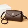 Bolso Pequeño Cuadrado Sólido de Color Nuevo para Verano 2026 con Múltiples Compartimentos, Bolso Tipo Acordeón de Gran Capacidad para Mujer, Bolso Cruzado Texturizado para el Día a Día