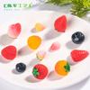 Micro Paisaje Creativo Realista Batido de Frutas Sonido Lindo Grano Bolsa Ciega Decoraciones DIY Accesorios Pegatinas para Refrigerador Mini Adornos
