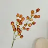 Lanterna Artificial Fruta de Seda Flores Penduradas para Decoração de Sala de Estar, Fruta Lannet Flores de Seda para Casamento, Adereços de Foto