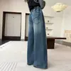Calça Jeans Nova de Outono para Meninas Mais Velhas, Jeans Casual Infantil, Tendência de Moda Estilosa e Versátil